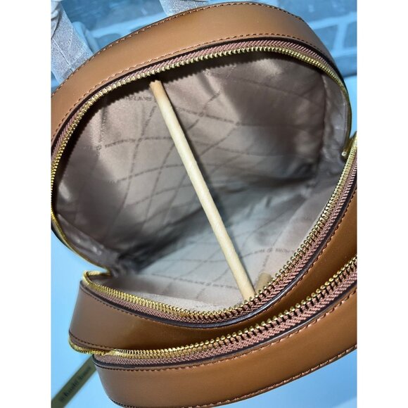 Michael Kors backpack jaycee large front pocket backpack MK signature vanilla - Picture 9 of 11